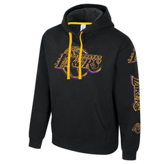 Los Angeles Lakers Stadium Essentials Unisex Elementized Pullover Hoodie Black