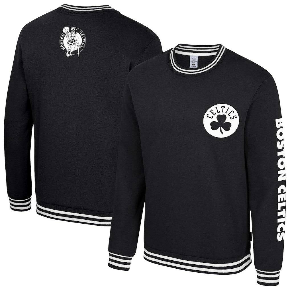 Boston Celtics Stadium Essentials Unisex Half-Time 2 Pullover Sweatshirt Black outlet