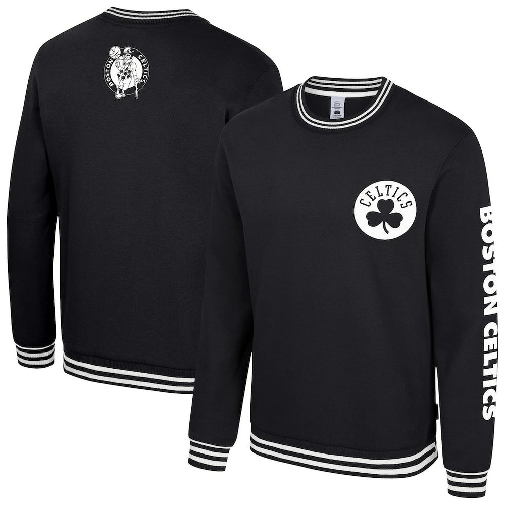 Boston Celtics Stadium Essentials Unisex Half-Time 2 Pullover Sweatshirt Black outlet