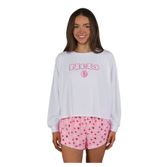 Brooklyn Nets Concepts Sport Women's Lyric Long Sleeve Top & Shorts Set