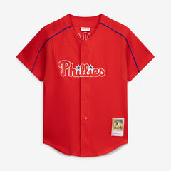 Ryan Howard Philadelphia Phillies Mitchell & Ness Cooperstown Collection Batting Practice Jersey - Red Jerseys