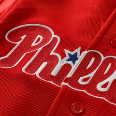 Ryan Howard Philadelphia Phillies Mitchell & Ness Cooperstown Collection Batting Practice Jersey - Red Jerseys