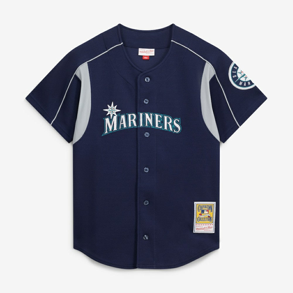 Felix Hernandez Seattle Mariners Mitchell & Ness Cooperstown Collection Batting Practice Jersey - Navy Jerseys
