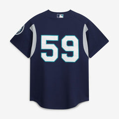 Felix Hernandez Seattle Mariners Mitchell & Ness Cooperstown Collection Batting Practice Jersey - Navy Jerseys