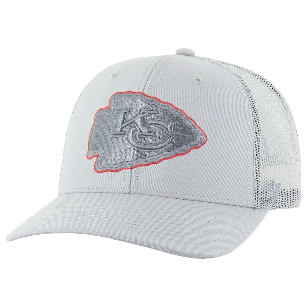 Kansas City Chiefs '47 Trucker Adjustable Hat - Gray Hats