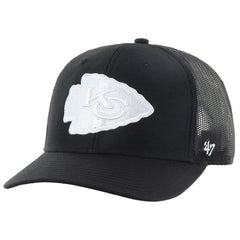 Kansas City Chiefs '47 Trucker Adjustable Hat - Black Hats