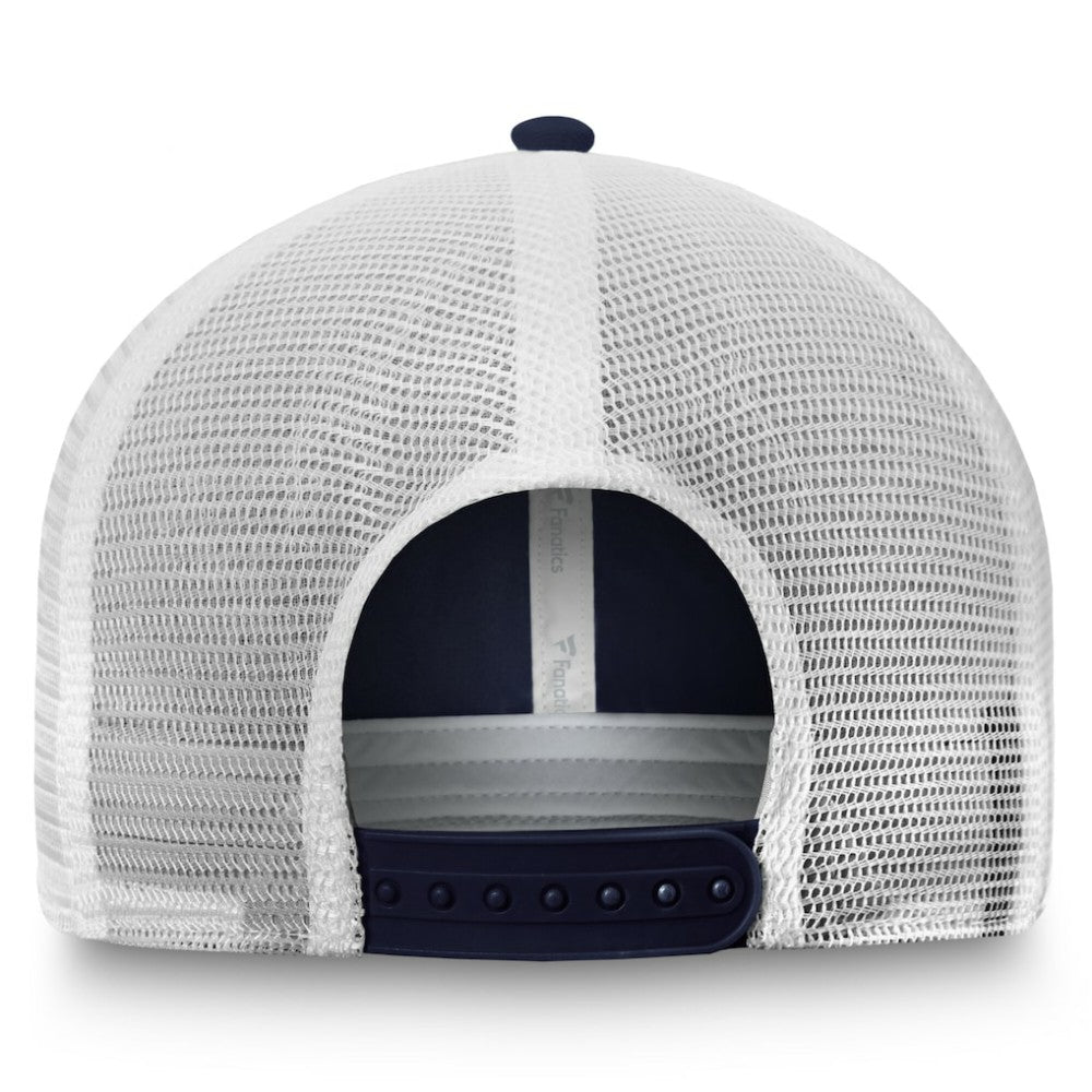 New York Rangers Fanatics Core Primary Logo Trucker Adjustable Hat - Blue/White | US 202753524