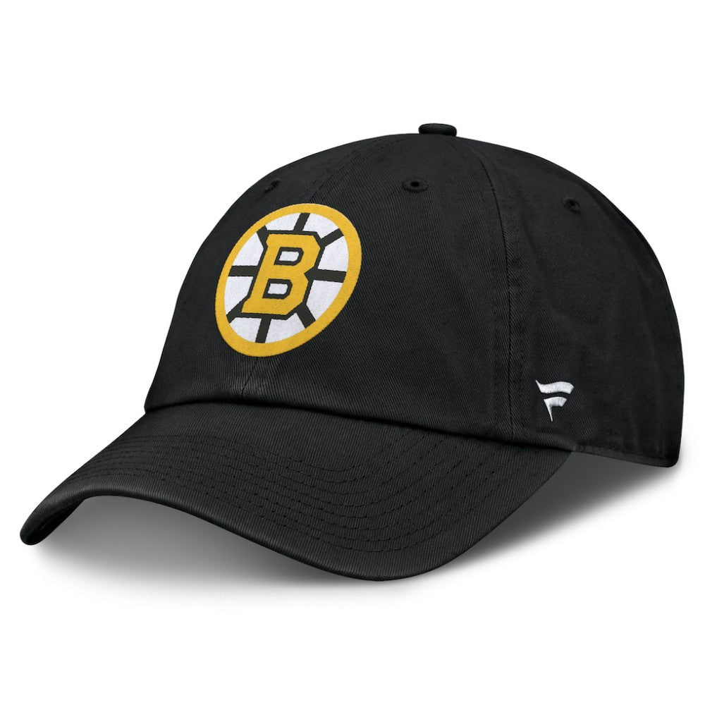 Boston Bruins Fanatics Primary Logo Adjustable Hat - Black | US 202753700