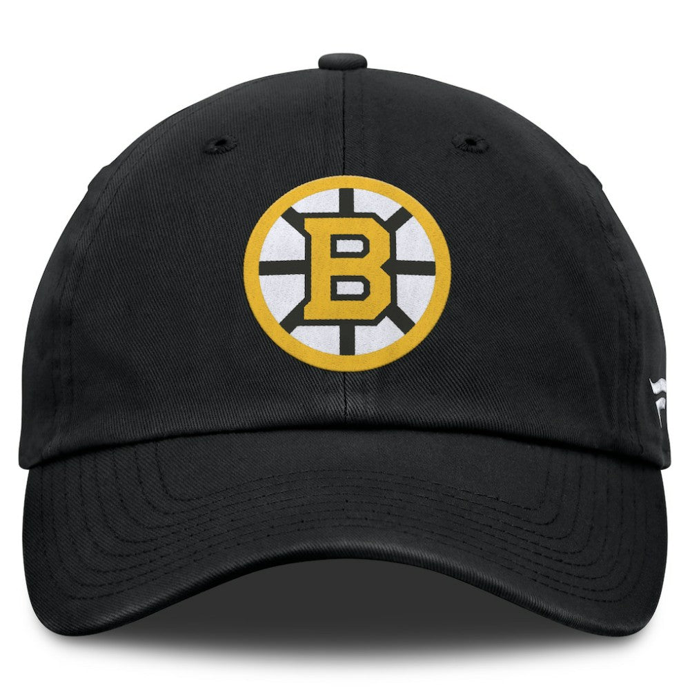 Boston Bruins Fanatics Primary Logo Adjustable Hat - Black | US 202753700