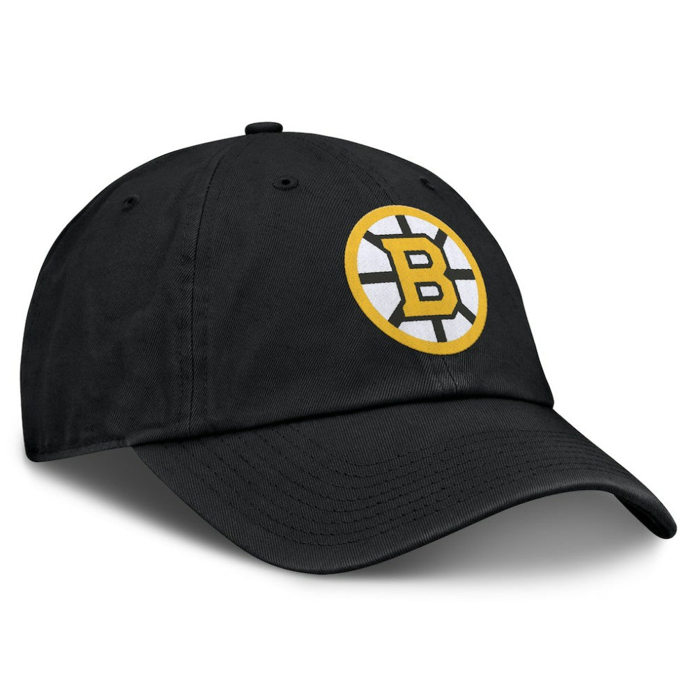 Boston Bruins Fanatics Primary Logo Adjustable Hat - Black | US 202753700