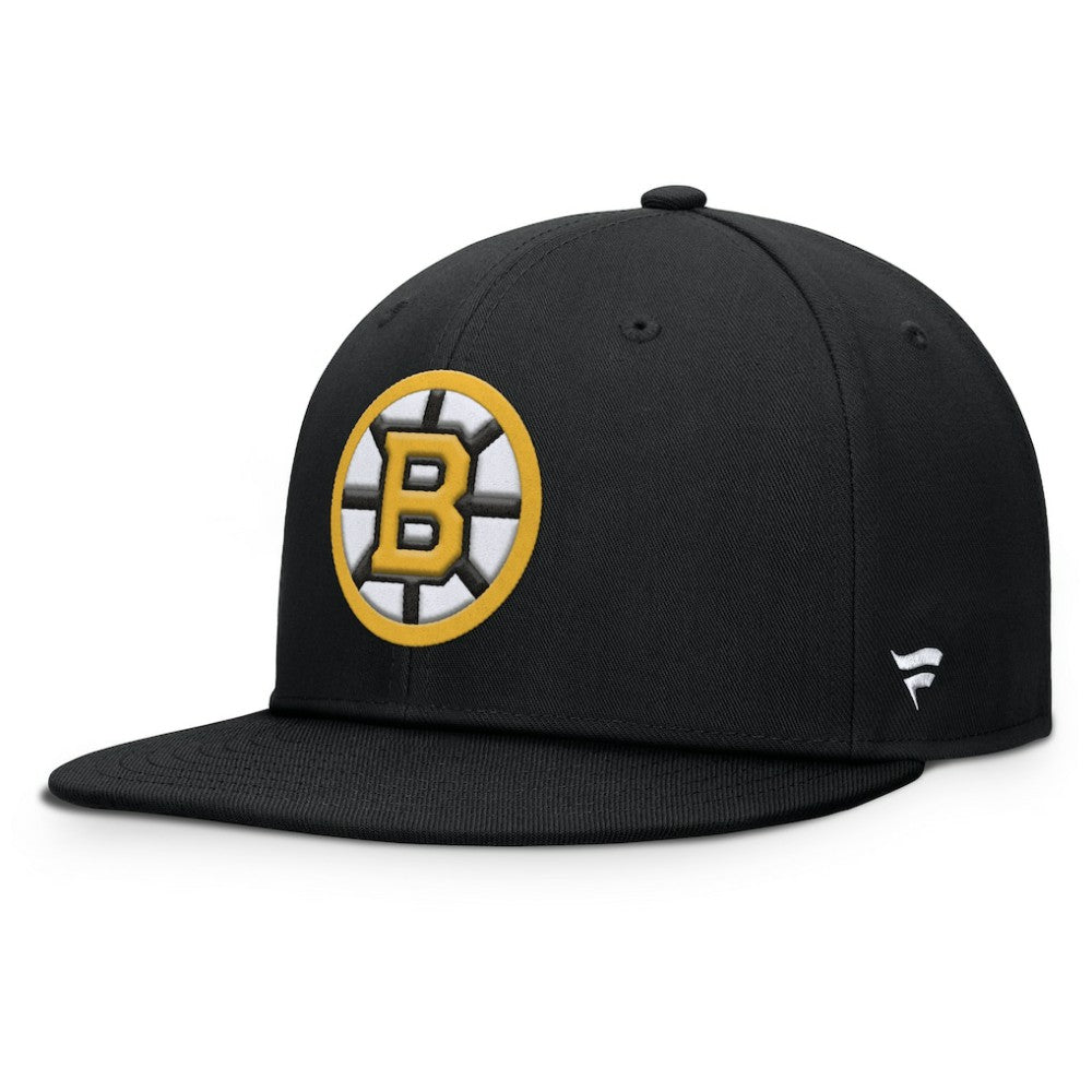 Boston Bruins Fanatics Primary Logo Snapback Hat - Black | US 202753716