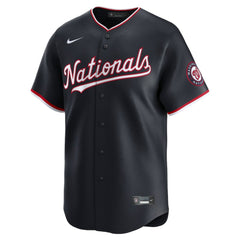 Washington Nationals Nike Alternate Limited Custom Jersey - Navy Jerseys