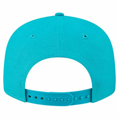 Miami Dolphins New Era Youth Main Script 9FIFTY Snapback Hat - Aqua Hats