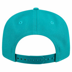 Miami Dolphins New Era Youth Main Script 9FIFTY Snapback Hat - Aqua Hats