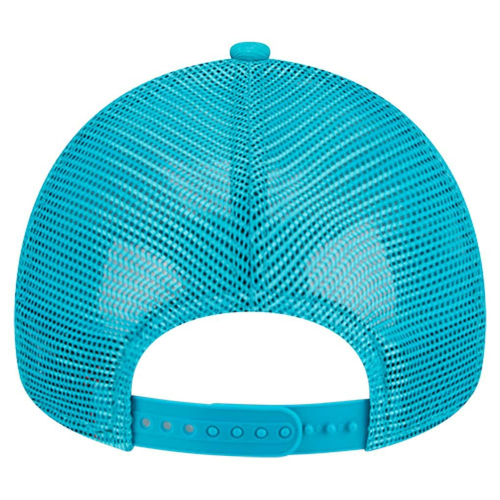 Miami Dolphins New Era Youth Main A-Frame 9FORTY Adjustable Hat - Aqua Hats