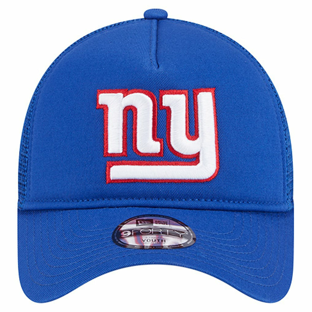 New York Giants New Era Preschool Main A-Frame 9FORTY Adjustable Hat - Royal Hats