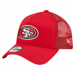 San Francisco 49ers New Era Preschool Main A-Frame 9FORTY Adjustable Hat - Scarlet Hats