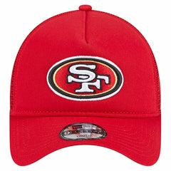 San Francisco 49ers New Era Preschool Main A-Frame 9FORTY Adjustable Hat - Scarlet Hats
