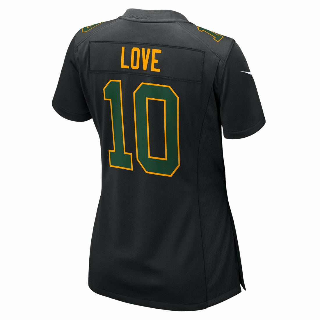 Jordan Love Green Bay Packers Women's Fashion Game Jersey - Black Jerseys