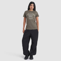 Washington Commanders Women's 2025 Salute to Service Sideline T-Shirt - Olive T-shirts