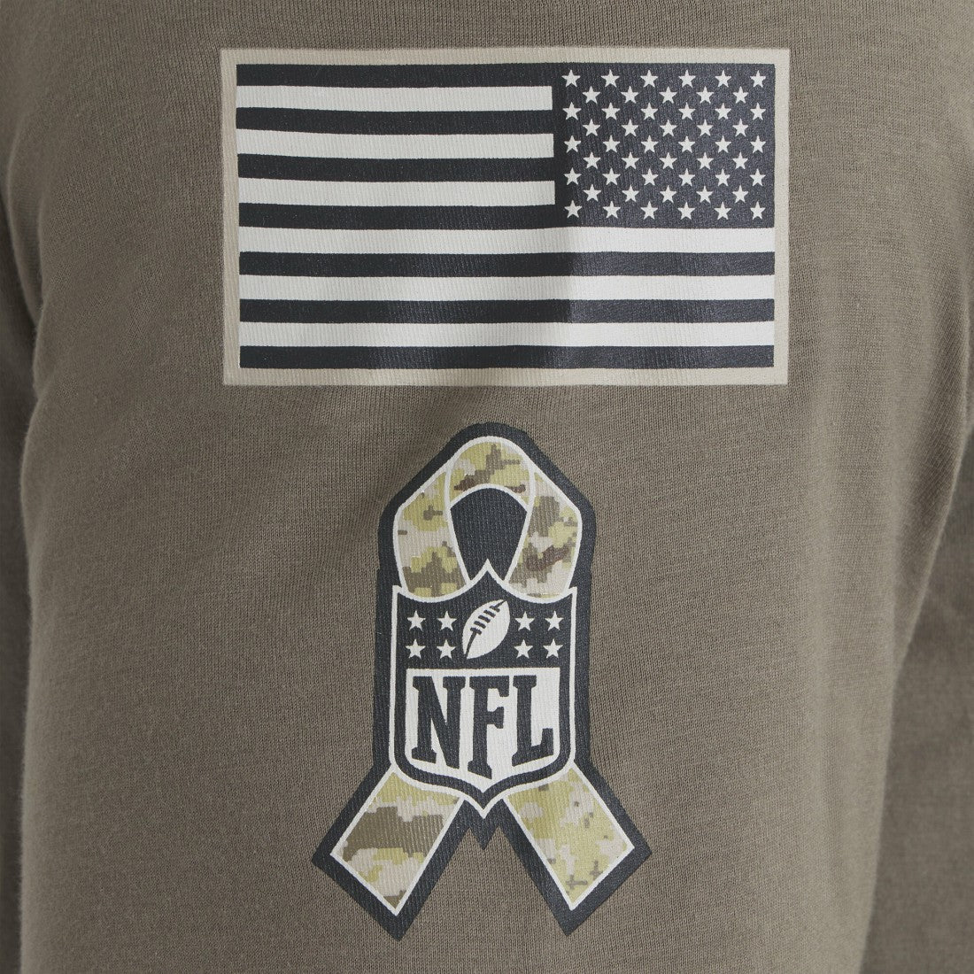 Detroit Lions Women's 2025 Salute to Service Sideline T-Shirt - Olive T-shirts