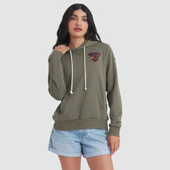 Arizona Cardinals Women's 2025 Salute to Service Sideline Standard Issue Dri-FIT Hoodie - Olive Hoodies