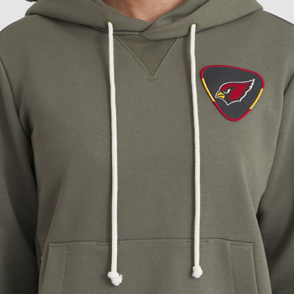 Arizona Cardinals Women's 2025 Salute to Service Sideline Standard Issue Dri-FIT Hoodie - Olive Hoodies