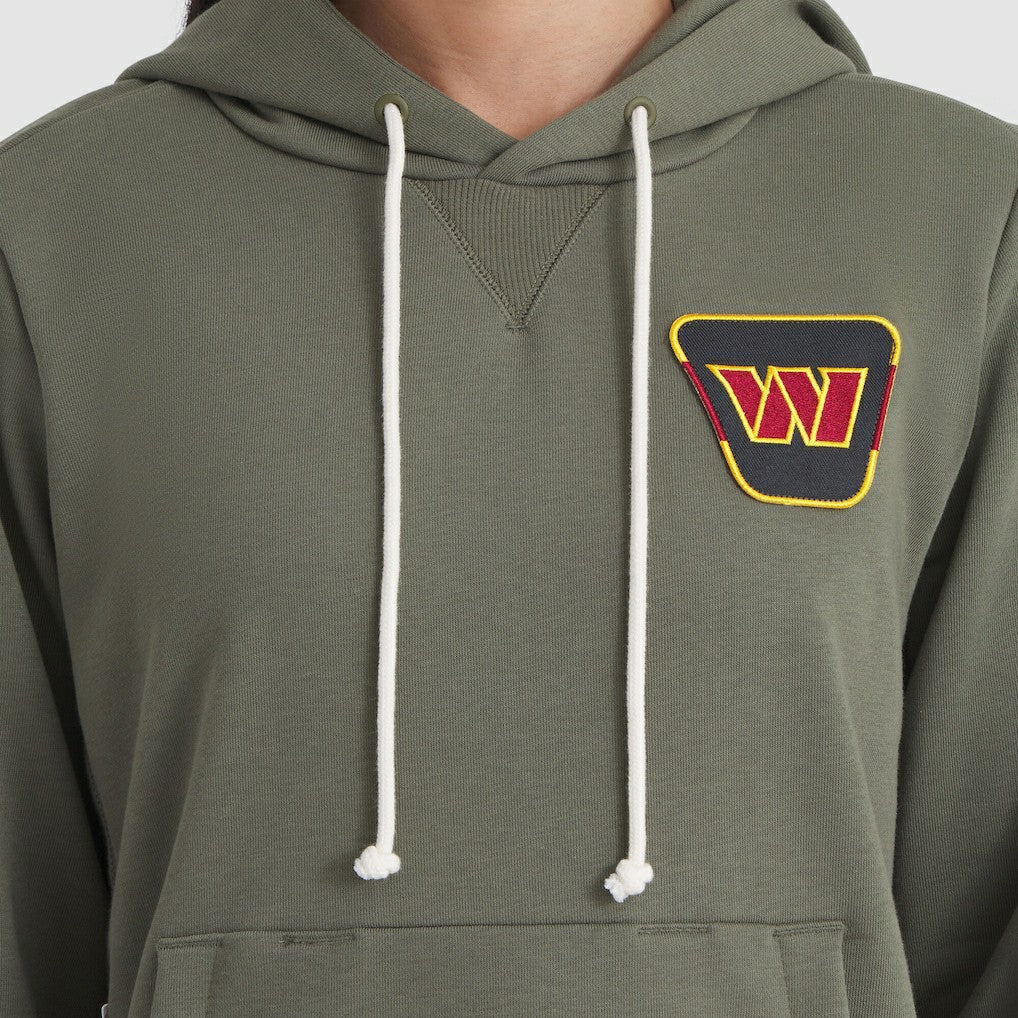 Washington Commanders Women's 2025 Salute to Service Sideline Standard Issue Dri-FIT Hoodie - Olive Hoodies