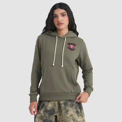 San Francisco 49ers Women's 2025 Salute to Service Sideline Standard Issue Dri-FIT Hoodie - Olive Hoodies