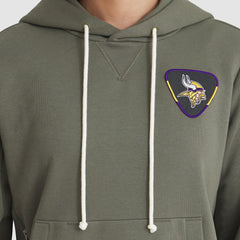 Minnesota Vikings Women's 2025 Salute to Service Sideline Standard Issue Dri-FIT Hoodie - Olive Hoodies