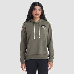 New Orleans Saints Women's 2025 Salute to Service Sideline Standard Issue Dri-FIT Hoodie - Olive Hoodies