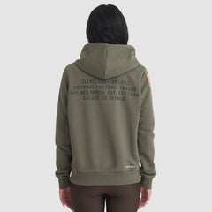 Cleveland Browns Women's 2025 Salute to Service Sideline Standard Issue Dri-FIT Hoodie - Olive Hoodies