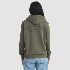 New York Giants Women's 2025 Salute to Service Sideline Standard Issue Dri-FIT Hoodie - Olive Hoodies