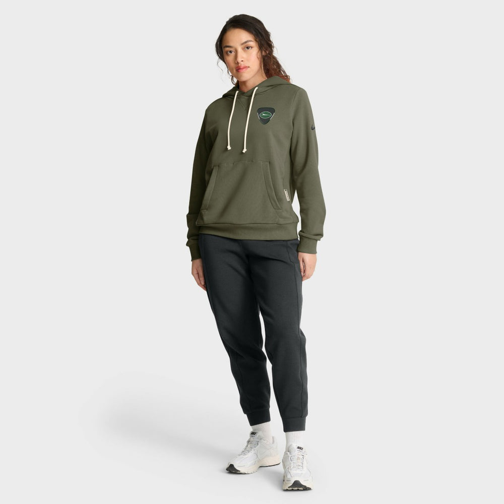 New York Jets Women's 2025 Salute to Service Sideline Standard Issue Dri-FIT Hoodie - Olive Hoodies