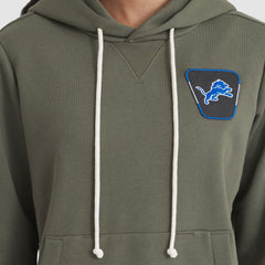 Detroit Lions Women's 2025 Salute to Service Sideline Standard Issue Dri-FIT Hoodie - Olive Hoodies