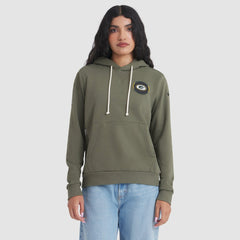 Green Bay Packers Women's 2025 Salute to Service Sideline Standard Issue Dri-FIT Hoodie - Olive Hoodies