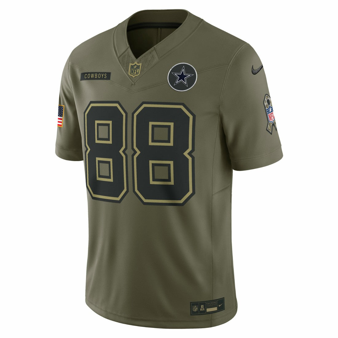 CeeDee Lamb Dallas Cowboys 2025 Salute to Service Limited Jersey - Olive Jerseys