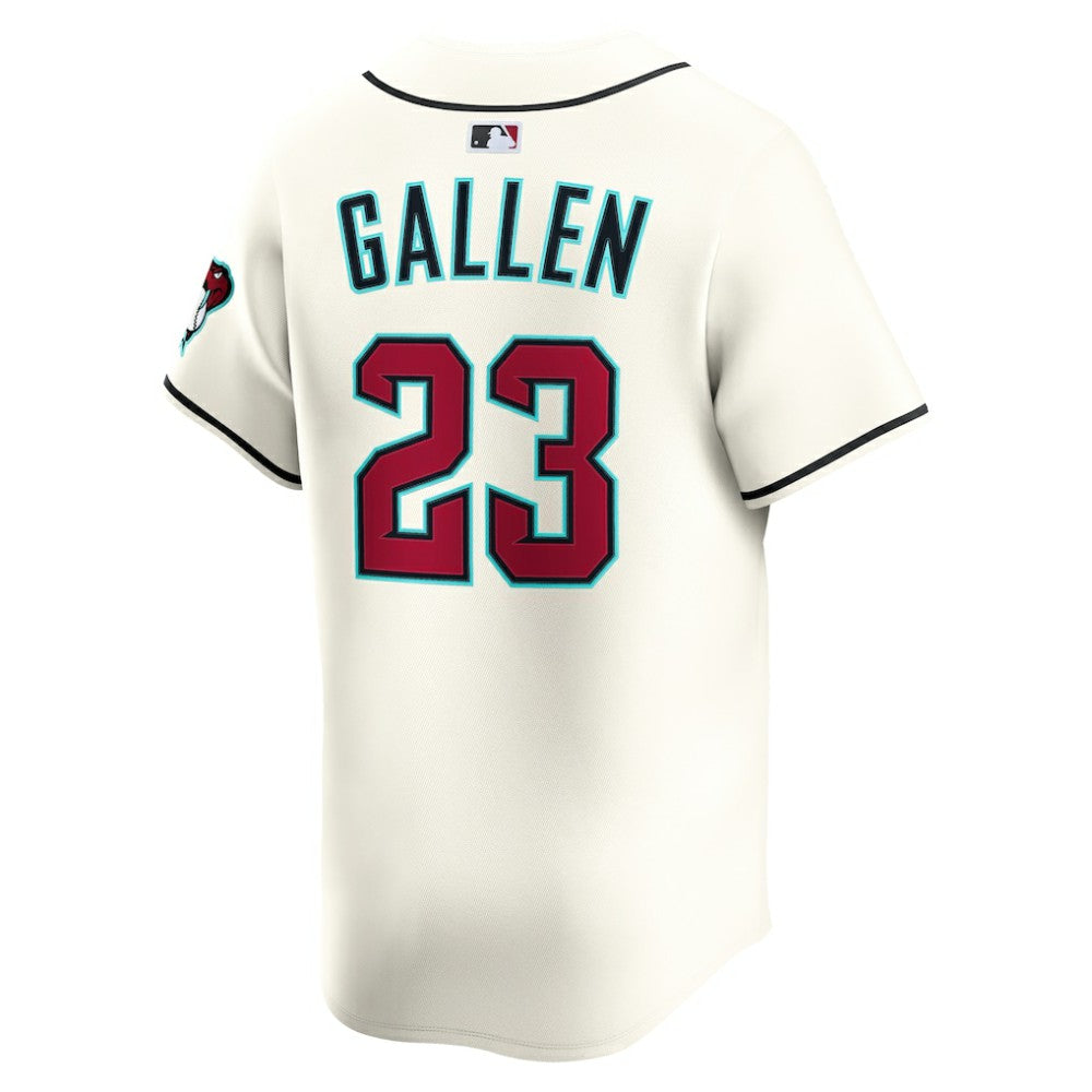Zac Gallen Arizona Diamondbacks Nike Home Limited Player Jersey - Cream Jerseys