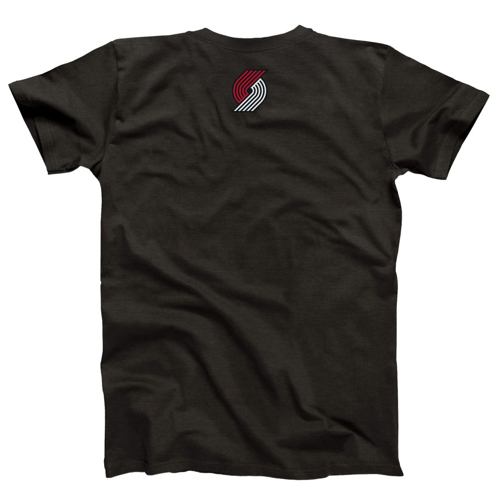 Portland Trail Blazers NBALab x Hyperfly Unisex Year of the Snake Lunar New Year Collection T-Shirt Heather Black