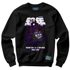 Sacramento Kings NBALab x Hyperfly Unisex Year of the Snake Lunar New Year Collection Sweatshirt Black outlet
