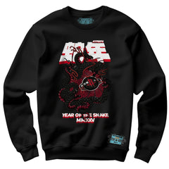 Houston Rockets NBALab x Hyperfly Unisex Year of the Snake Lunar New Year Collection Sweatshirt Black