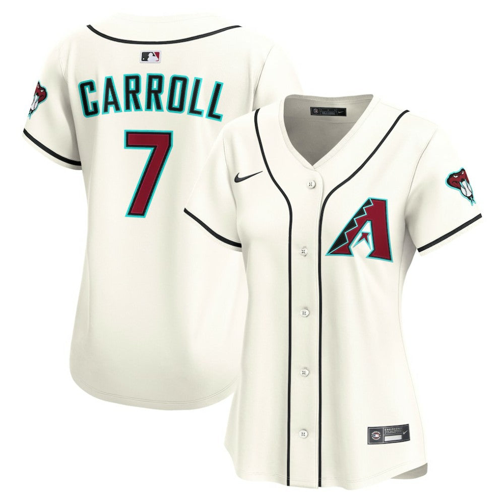 Corbin Carroll Arizona Diamondbacks Nike Women's Home Limited Player Jersey - Cream Jerseys