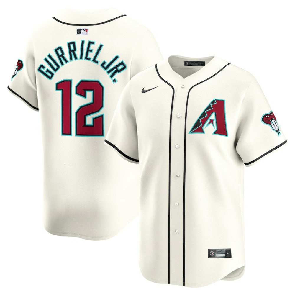 Lourdes Gurriel Jr. Arizona Diamondbacks Nike Home Limited Player Jersey - Cream Jerseys