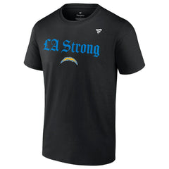 Los Angeles Chargers Unisex LA Strong T-Shirt - Black T-shirts