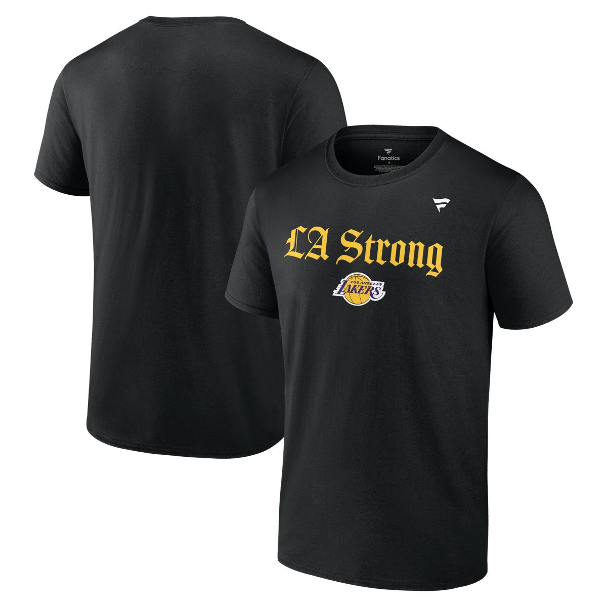 Los Angeles Lakers Unisex LA Strong T-Shirt Black - Fanatics outlet