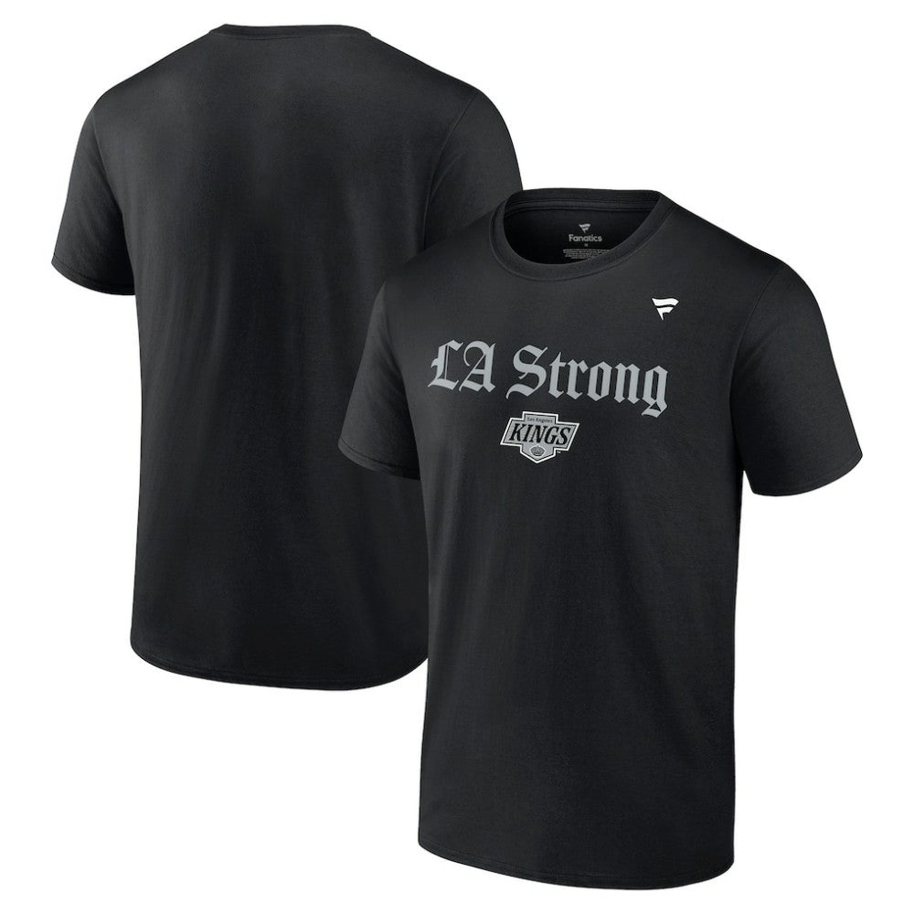 Los Angeles Kings Fanatics Unisex LA Strong T-Shirt - Black | US 202756573