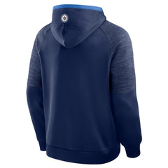Winnipeg Jets Fanatics Goaltender Defender Pullover Hoodie - Navy | US 202756669