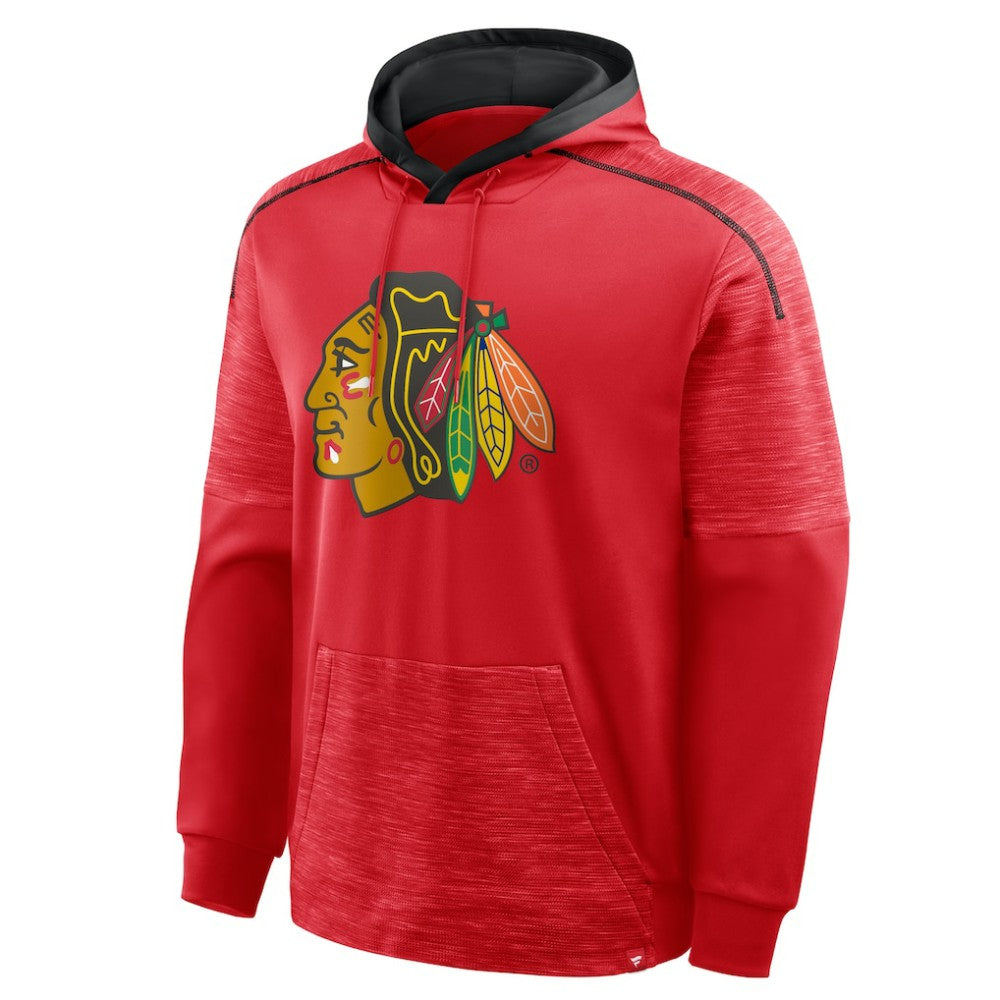 Chicago Blackhawks Fanatics Goaltender Defender Pullover Hoodie - Red | US 202756671