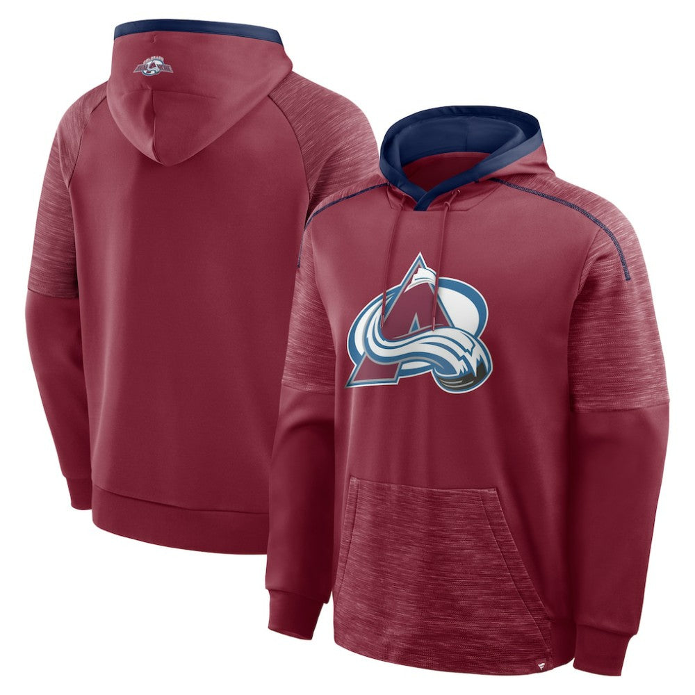 Colorado Avalanche Fanatics Goaltender Defender Pullover Hoodie - Burgundy | US 202756672