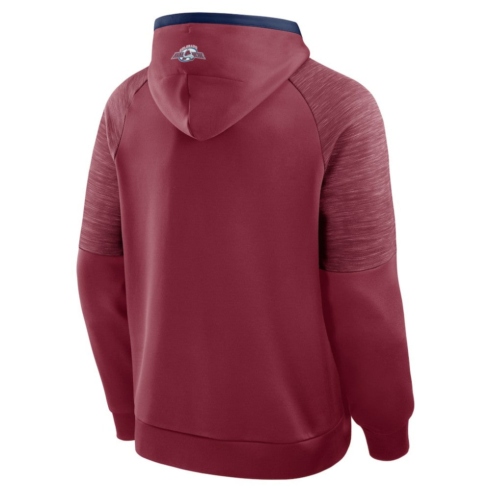 Colorado Avalanche Fanatics Goaltender Defender Pullover Hoodie - Burgundy | US 202756672